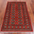 Rust 3' 1" X 5' 4" Silky Bokhara Hand-Knotted Wool Rug - Q24442