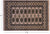 Ivory 3' 1" X 4' 10" Silky Bokhara Hand Knotted Wool Rug - Q24443