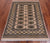 Ivory 3' 1" X 4' 10" Silky Bokhara Hand Knotted Wool Rug - Q24443