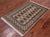 Ivory 3' 1" X 4' 10" Silky Bokhara Hand Knotted Wool Rug - Q24443