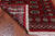 Red 3' 1" X 5' 4" Silky Bokhara Hand Knotted Wool Rug - Q24445