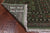 Green 3' 1" X 5' 7" Runner Silky Bokhara Hand-Knotted Wool Rug -Q24446