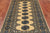 Gold 2' 11" X 5' 0" Silky Bokhara Handmade Wool Rug - Q24447