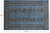 Blue 3' 1" X 4' 9" Silky Bokhara Handmade Wool Rug - Q24448