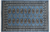 Blue 3' 1" X 4' 9" Silky Bokhara Handmade Wool Rug - Q24448