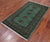 Green 2' 11" X 5' 0" Silky Bokhara Handmade Wool Rug - Q24451