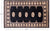 Black 3' 0" X 5' 0" Silky Bokhara Handmade Wool Rug - Q24452