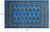 Blue 2' 11" X 4' 10" Silky Bokhara Handmade Wool Rug - Q24454