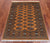 Gold 3' 0" X 4' 4" Silky Bokhara Handmade Wool Rug - Q24457