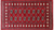 Red 3' 1" X 5' 5" Silky Bokhara Handmade Wool Rug - Q24458