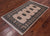 Ivory 3' 0" X 4' 11" Silky Bokhara Handmade Wool Rug - Q24460
