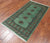 Green 2' 11" X 5' 4" Silky Bokhara Hand-Knotted Wool Rug - Q24463