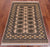 Ivory 3' 0" X 5' 0" Silky Bokhara Hand-Knotted Wool Rug - Q24464