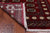 Red 3' 1" X 5' 5" Silky Bokhara Handmade Wool Rug - Q24465