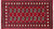 Red 3' 1" X 5' 5" Silky Bokhara Handmade Wool Rug - Q24465