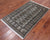 Grey 3' 1" X 5' 1" Silky Bokhara Handmade Wool Rug - Q24466