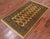 Gold 3' 0" X 5' 3" Silky Bokhara Hand-Knotted Wool Rug - Q24468