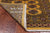 Gold 3' 0" X 5' 3" Silky Bokhara Hand-Knotted Wool Rug - Q24468