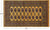 Gold 3' 0" X 5' 3" Silky Bokhara Hand-Knotted Wool Rug - Q24468