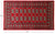 Red 3' 0" X 5' 4" Silky Bokhara Hand Knotted Wool Rug - Q24469