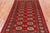 Red 3' 0" X 5' 4" Silky Bokhara Hand Knotted Wool Rug - Q24469