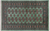 Green 3' 1" X 4' 11" Silky Bokhara Hand Knotted Wool Rug - Q24472