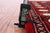Red 3' 1" X 5' 2" Silky Bokhara Hand Knotted Wool Rug - Q24473