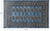 Blue 3' 1" X 4' 11" Silky Bokhara Handmade Wool Rug - Q24478