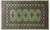 Green 3' 0" X 4' 11" Silky Bokhara Hand Knotted Wool Rug - Q24479