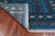 Blue 3' 0" X 5' 6" Silky Bokhara Handmade Wool Runner Rug - Q24482