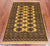 Gold 3' 0" X 5' 0" Silky Bokhara Hand-Knotted Wool Rug - Q24483