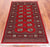 Red 3' 0" X 5' 3" Silky Bokhara Handmade Wool Rug - Q24484