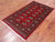 Red 3' 0" X 5' 3" Silky Bokhara Handmade Wool Rug - Q24484