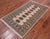 Ivory 3' 2" X 5' 6" Runner Silky Bokhara Hand Knotted Wool Rug -Q24485