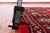 Red 3' 0" X 5' 1" Silky Bokhara Hand-Knotted Wool Rug - Q24487