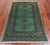 Green 3' 0" X 5' 2" Silky Bokhara Hand-Knotted Wool Rug - Q24488