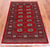 Red 3' 1" X 5' 2" Silky Bokhara Handmade Wool Rug - Q24493