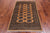 Gold 3' 1" X 5' 1" Silky Bokhara Handmade Wool Rug - Q24494