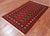 Red 3' 0" X 5' 0" Silky Bokhara Hand-Knotted Wool Rug - Q24495
