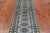 Grey 2' 1" X 5' 8" Runner Silky Bokhara Hand Knotted Wool Rug - Q24512