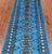 Blue 2' 1" X 5' 10" Runner Silky Bokhara Hand-Knotted Wool Rug - Q24513