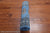Blue 2' 1" X 5' 10" Runner Silky Bokhara Hand-Knotted Wool Rug - Q24513