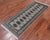 Grey 2' 1" X 5' 5" Runner Silky Bokhara Handmade Wool Rug - Q24519