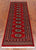 Red 2' 1" X 6' 2" Runner Silky Bokhara Hand Knotted Wool Rug - Q24520
