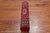 Red 2' 1" X 6' 2" Runner Silky Bokhara Hand Knotted Wool Rug - Q24520