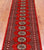 Red 2' 1" X 6' 3" Runner Silky Bokhara Hand-Knotted Wool Rug - Q24523