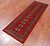 Red 2' 1" X 6' 3" Runner Silky Bokhara Hand-Knotted Wool Rug - Q24523