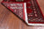 Red 2' 0" X 6' 0" Silky Bokhara Handmade Wool Runner Rug - Q24528