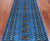 Blue 2' 1" X 6' 0" Silky Bokhara Handmade Wool Runner Rug - Q24533