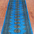 Blue 2' 1" X 5' 11" Silky Bokhara Hand Knotted Wool Runner Rug - Q24541
